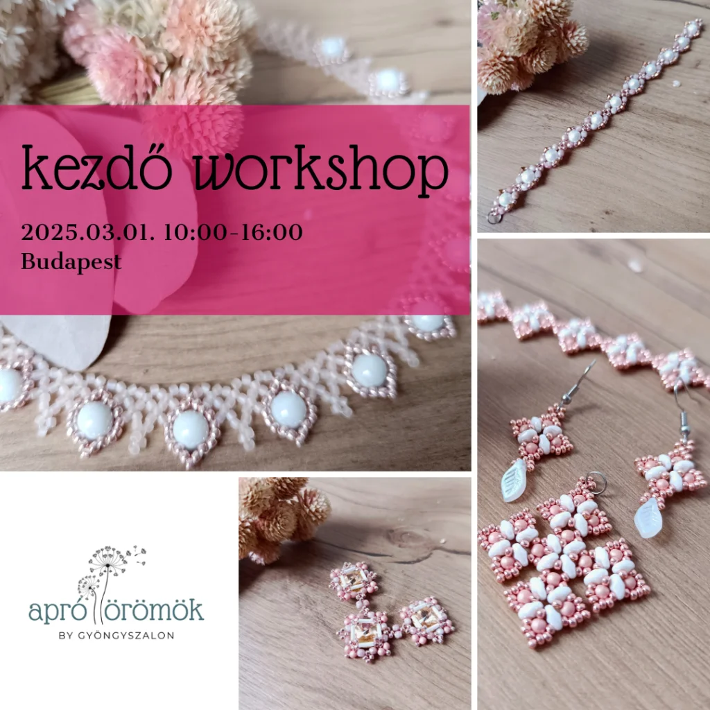 Első kalandok a gyöngyök világában – workshop