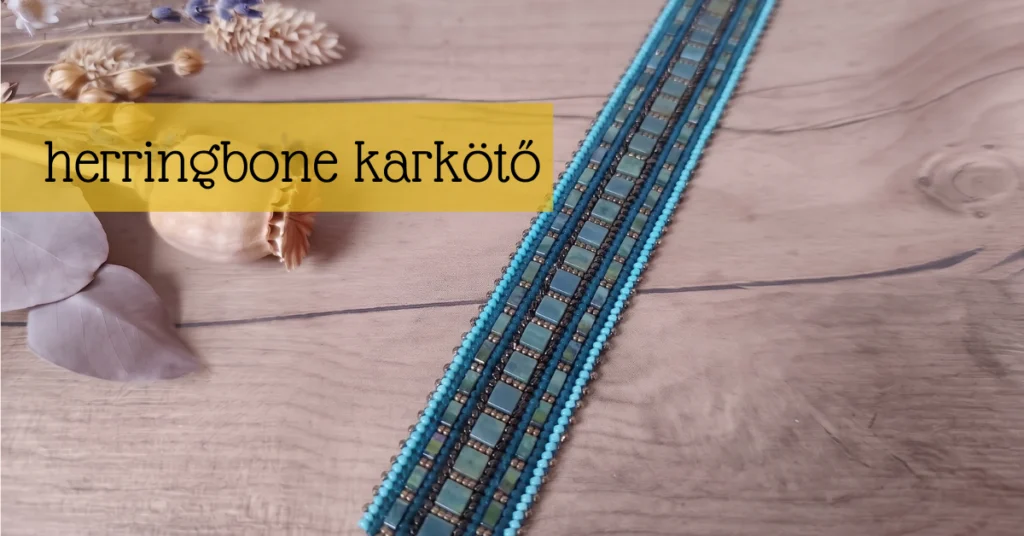 Herringbone karkötő